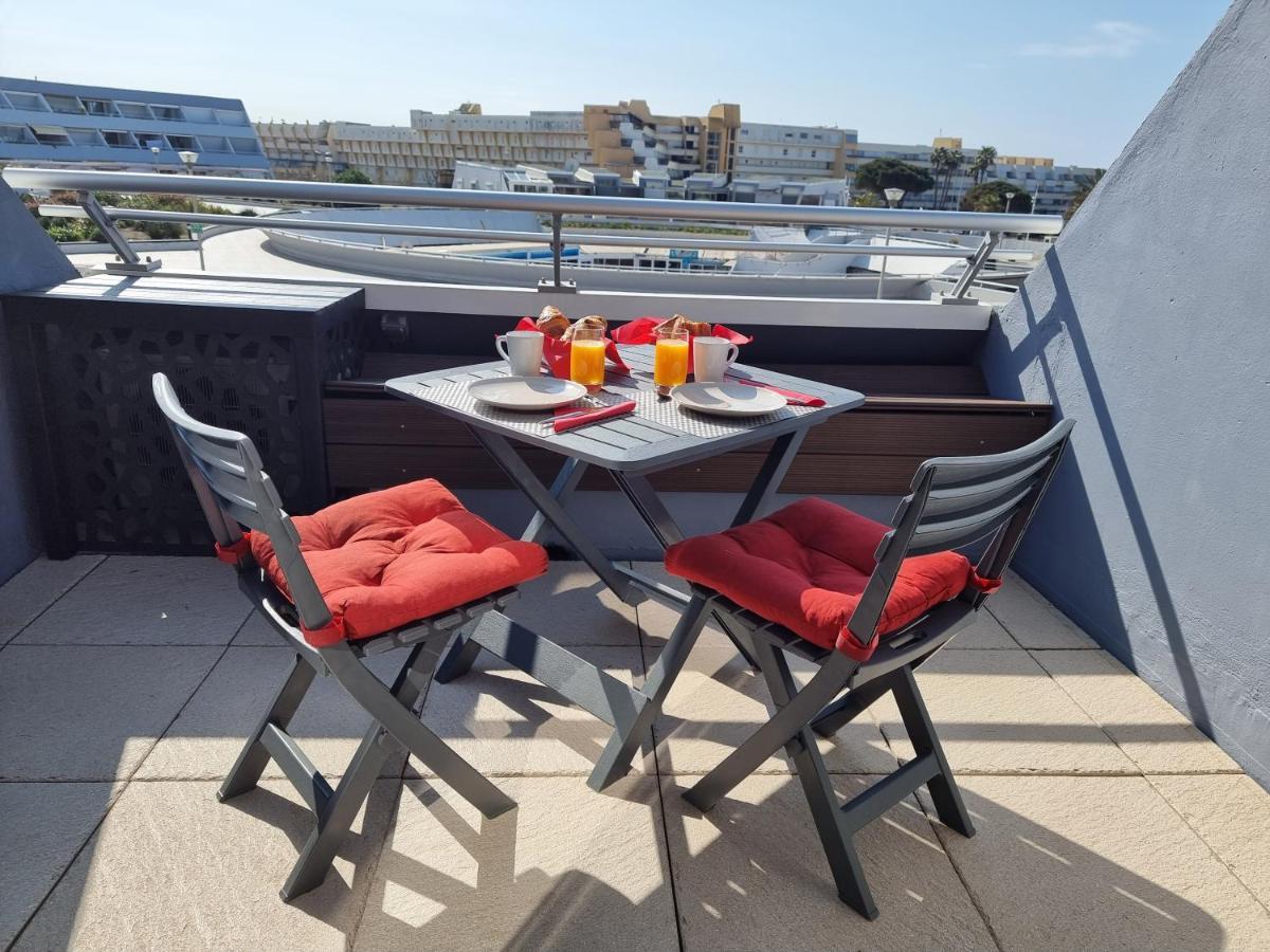 207 Cap D'Agde Naturiste Grand T2 De Standing Avec Garage Eksteriør billede